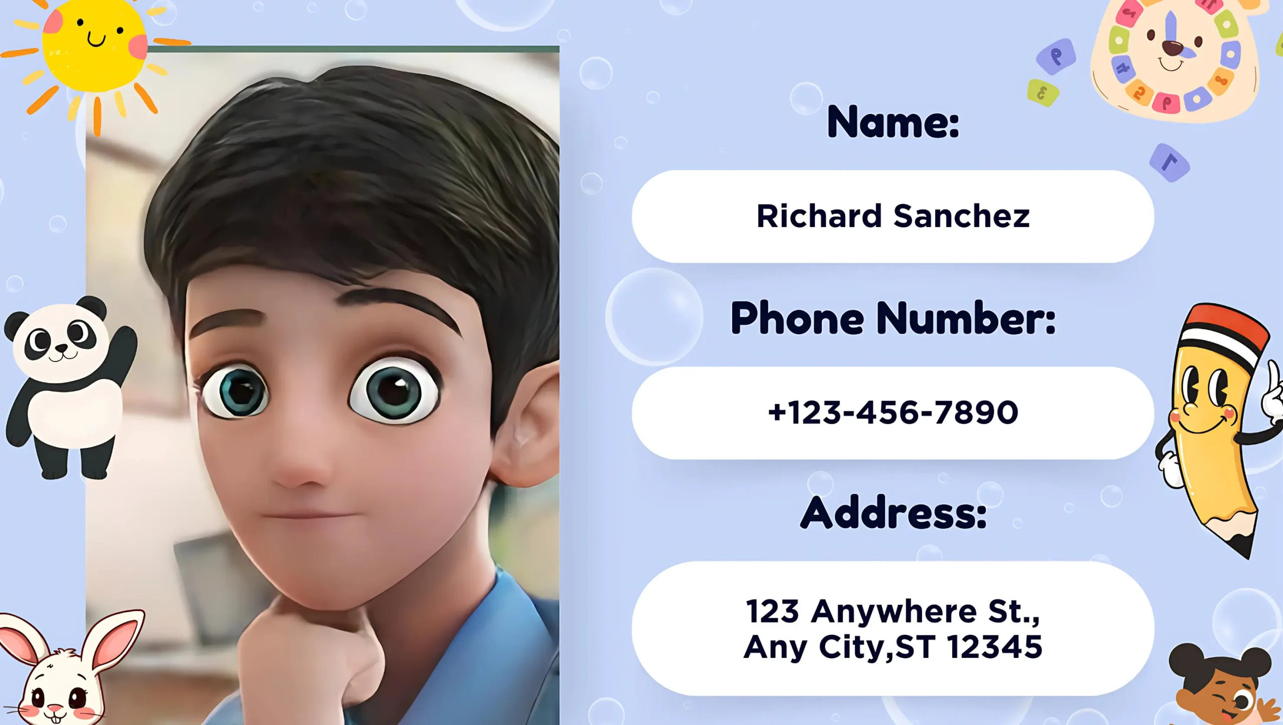 free address labels