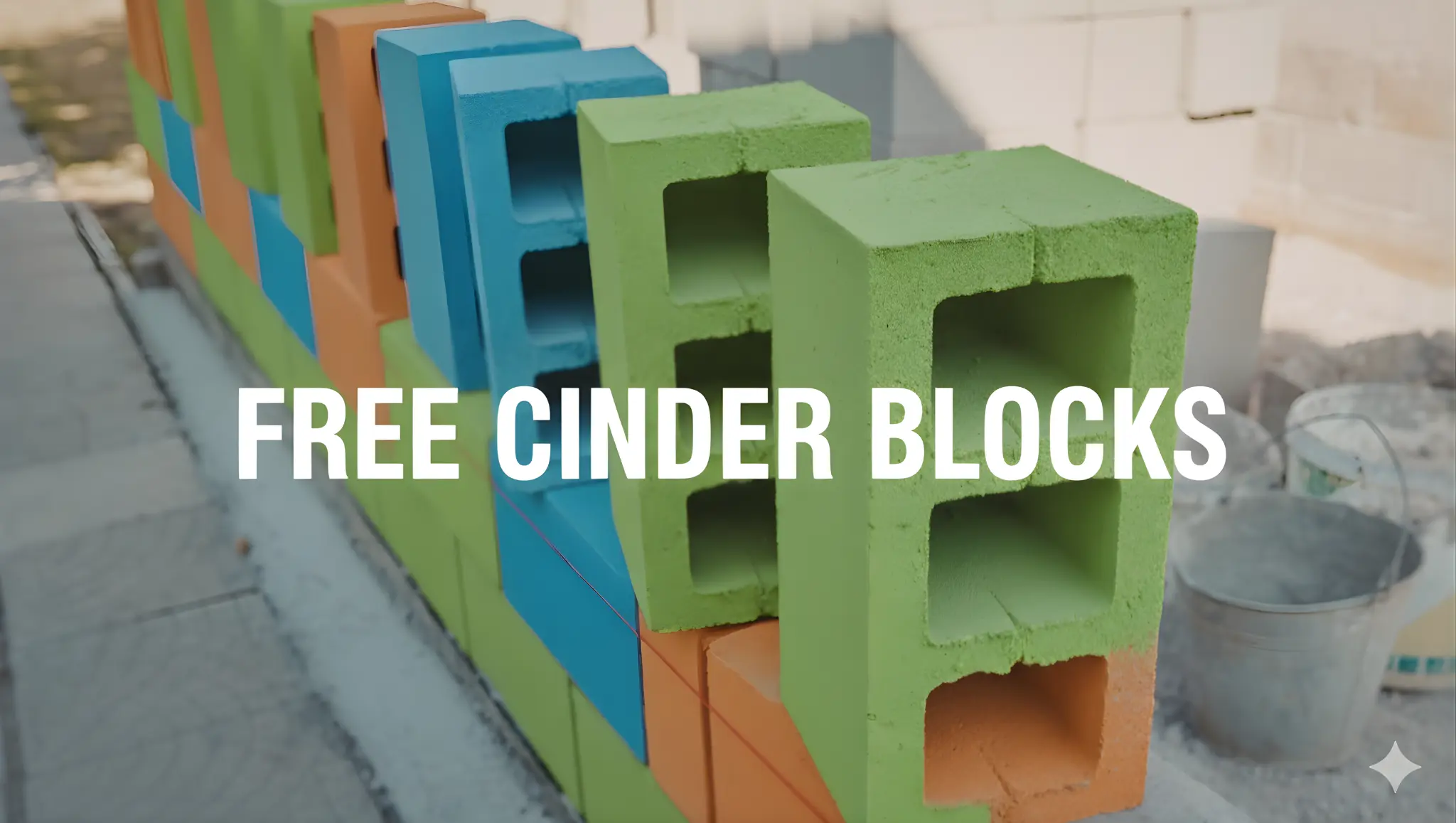 free cinder blocks