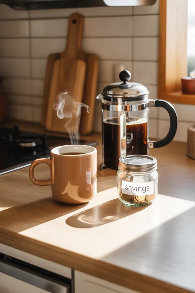 brew coffee at home on weekdays