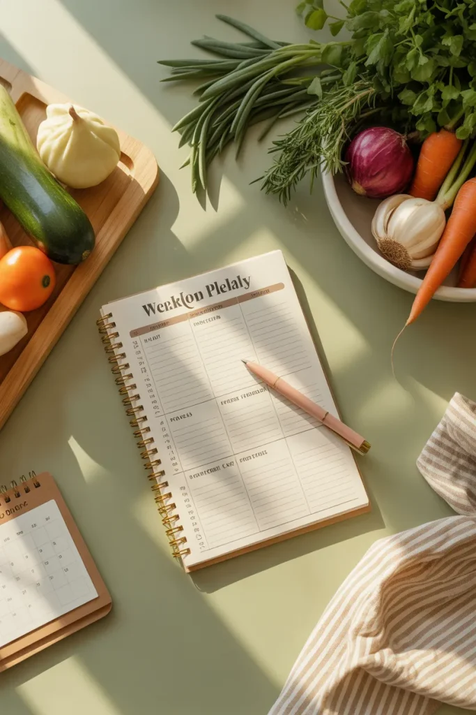 meal plan every sunday for the week ahead