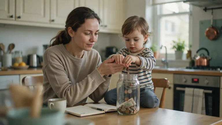 Easy savings challenge for low income families