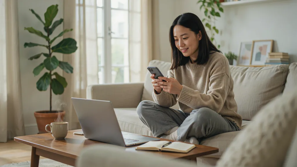 Investing 50 dollars a month for beginners: woman starting to invest