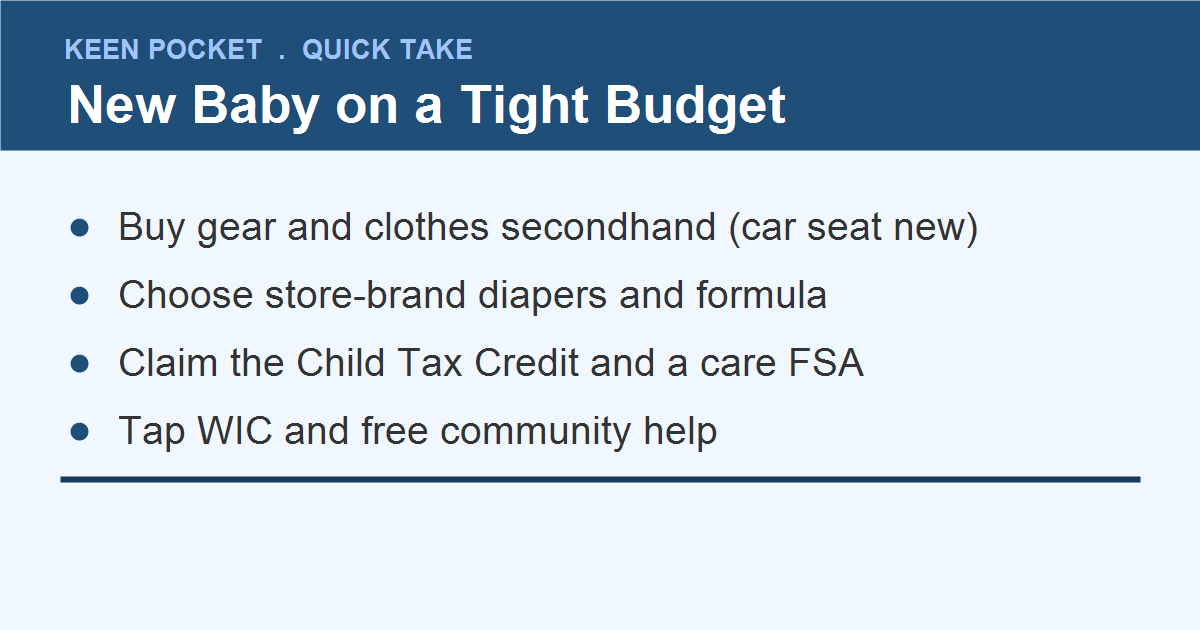 money-saving tips for new parents on a tight budget quick take